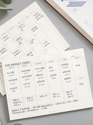 S0b899779f1a04d79938ef436f8b69c03p.webp Tear-Off Monthly & Weekly Plan Notepad (100 Sheets)