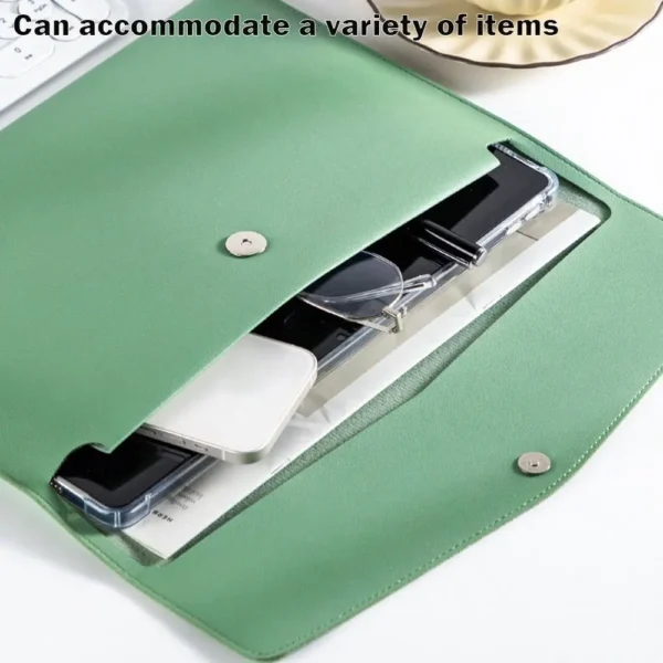 S1f7ee9243b7c47a29787c1c6409681e0J.webp Leather A4 Document Envelope Folder