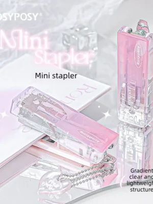 S4bdcec40f633439894dd184879f59c83J.webp Clear Mini Folding Stapler