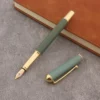 Matte Green Metal Fountain Pen