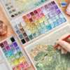 S6d87089fac8845e4bd6785d98c008f20I.webp Starry Shades Metallic Watercolour Palette