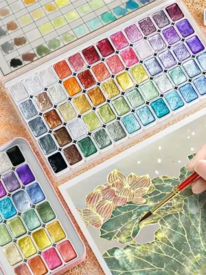S6d87089fac8845e4bd6785d98c008f20I.webp Starry Shades Metallic Watercolour Palette