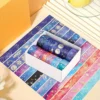 S703cb622cc814903b4866496cf92c88fb.webp Gold Foil Starry Sky Washi Tape Set (12 Rolls)