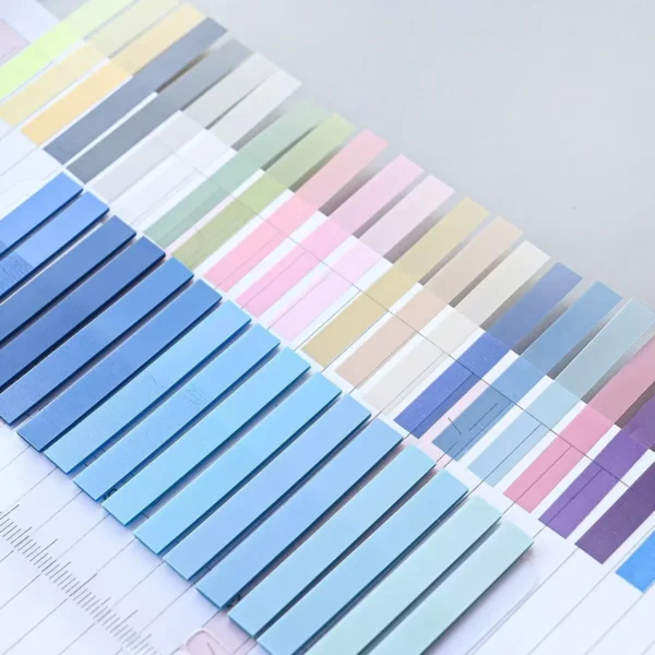 S81e550b504cd4c3d97002c1ae0529cb4H.webp Gradient Index Tabs with Ruler (6 Packs)