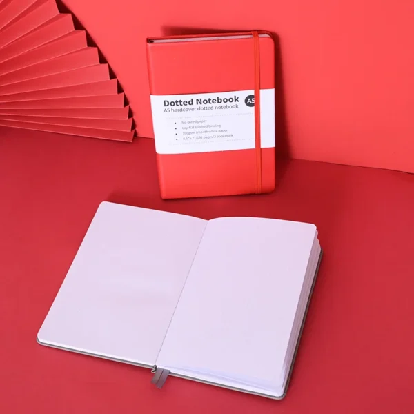 S922afc445c464b689ebd7d22ad5db0a9O.webp Classic Hardcover Dotted Journal A5 (192 Pages)
