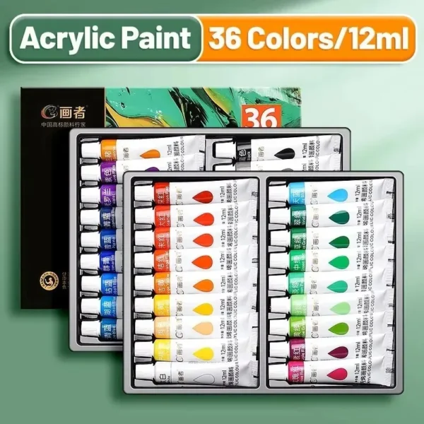 S98aade25a1c04197ad45e8d9546630ea9.webp Portable Acrylic Paint Set