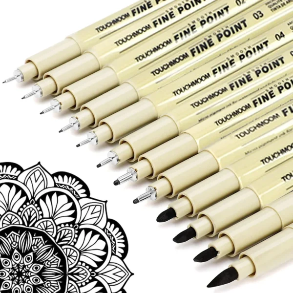 Hook Needle Fineliner Pen Set