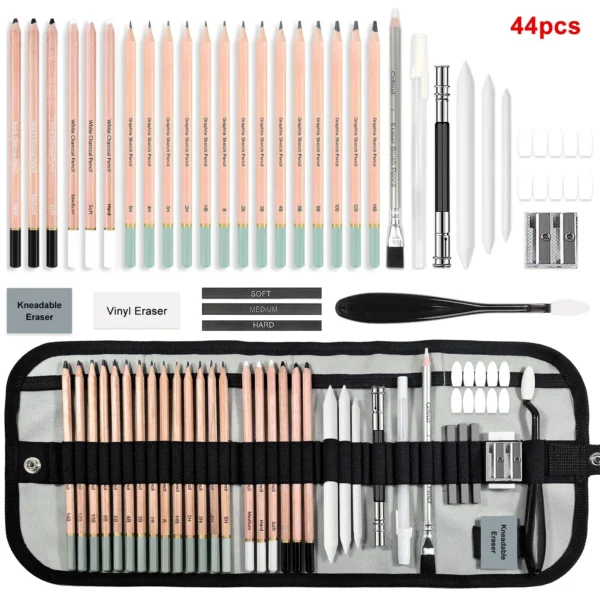 Sd2a7d904d44e46e9a10aba5cc89689bcS.webp Sketching & Drawing Pencil Kit