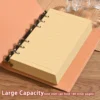 Vintage PU Leather Loose-Leaf Notebook