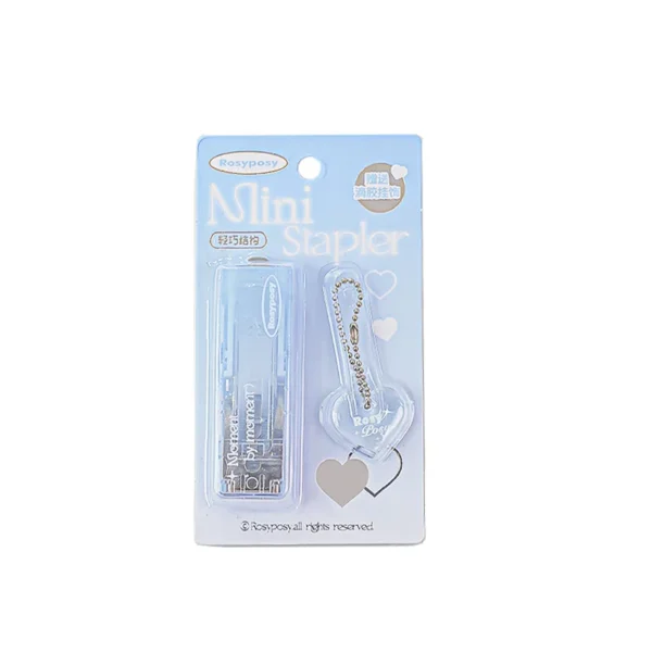 Clear Mini Folding Stapler