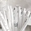 Minimalist Solid Colour Gel Pens (5 pcs)