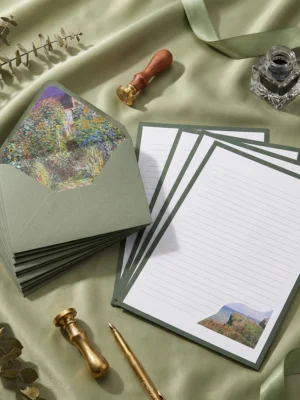 Sef9abc0731f4454db987151d048c8f04B.webp Oil Painting Art Letter Set (6 Sheets + 10 Envelopes)