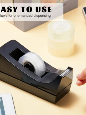 Sf5083e462cb64bf6b617042e70f051106.webp Desktop Tape Dispenser with Non-Slip Base