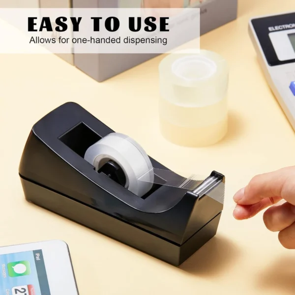 Desktop Tape Dispenser with Non-Slip Base