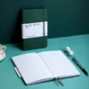 Handmade Leather Cover Dotted Notebook A5