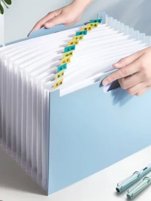 13-Pocket Expanding A4 File Organiser