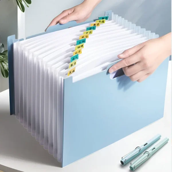 Sfcb803116c4f436dab5d65a3b59101849.webp 13-Pocket Expanding A4 File Organiser
